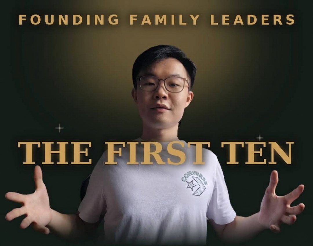 Ong Chuan Long inviting the first ten founding family leaders